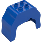 Duplo Blue Design Brick Hair (4998)