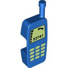 Duplo Blue Mobile Phone with '53741' (51820 / 52424)