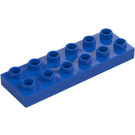 Duplo Blå Plade 2 x 6 (98233)