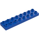 Duplo Blau Platte 2 x 8 (44524)