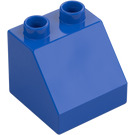 Duplo Blue Slope 2 x 2 x 1.5 (45°) (6474 / 67199)