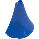 Duplo Blauw Steeple Halve Rond 3 x 5 x 4 met Sterren (98238 / 101594)