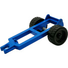 Duplo Blue Wagon Chassis without Reinforcement (4820)