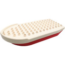 Duplo Boot Hull 8 x 15 met Rood Onderkant