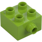 Duplo Brick 2 x 2 with Pin Joint (22881)