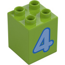 Duplo Brick 2 x 2 x 2 with 4 (11940 / 31110)