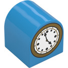 Duplo Brick 2 x 2 x 2 with Curved Top with Clock Face (3664 / 38808)