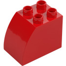 Duplo Brick 2 x 3 x 2 with Curved Side (11344)