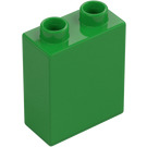 Duplo Kirkas vihreä Palikka 1 x 2 x 2 (4066 / 76371)