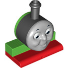 Duplo Kirkas vihreä Loco Edessä 2 x 4 x 3,5 Percy (52062 / 52839)