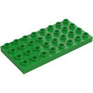 Duplo Fel groen Plaat 4 x 8 (4672 / 10199)