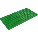 Duplo Bright Green Plate 8 x 16 (6490 / 61310)