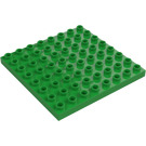 Duplo Leuchtendes Grün Platte 8 x 8 (51262 / 74965)