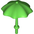 Duplo Bright Green Umbrella with Stop (40554)