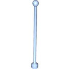 Duplo Helder Lichtblauw Flagpole 1 x 2 x 7 (51708)