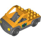 Duplo Helles Licht Orange Auto/Truck Base Assembly (47438 / 47440)
