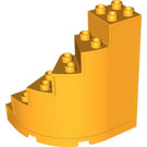 Duplo Leuchtendes helles Orange Treppe (6511)