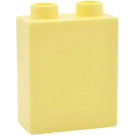 Duplo Giallo chiaro brillante Mattoncino 1 x 2 x 2 (4066 / 76371)