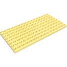 Duplo Amarillo claro brillante Placa 8 x 16 (6490 / 61310)