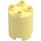 Duplo Bright Light Yellow Round Brick 2 x 2 x 2 (98225)