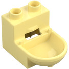 Duplo Bright Light Yellow Toilet (4911)