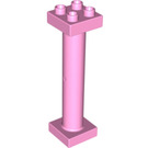 Duplo Fel roze Column 2 x 2 x 6 (57888 / 98457)