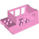 Duplo Leuchtendes Rosa Stagecoach Upper Part (31176)