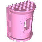Duplo Fel roze Tower 6 x 4 x 6 (52024)