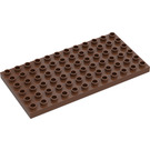 Duplo Brown Plate 6 x 12 (4196 / 18921)