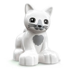 Duplo Chat (Sitting) avec Gris Patches (21046)