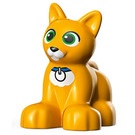 Duplo Kat (Sitting) met Groen Ogen en Blauw Kraag (1348)