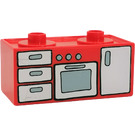 Duplo Cooker with Drawers (4907)