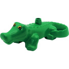 Duplo Crocodile with Yellow Eyes (2284 / 81523)