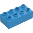 Duplo Mørk asurblå Kloss 2 x 4 (3011 / 31459)