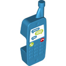 Duplo Dark Azure Mobile Phone with Text Bubbles (29623)