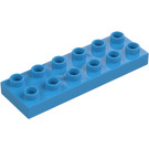 Duplo Mørk Azure Plade 2 x 6 (98233)