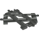 Duplo Donkergrijs Crossrails (6376)