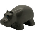 Duplo Dark Gray Hippo Baby (51671 / 81524)