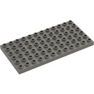 Duplo Dark Gray Plate 6 x 12 (4196 / 18921)