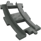 Duplo Dark Gray Rail Curved (6378)