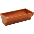 Duplo Ciemna pomarańcza Watering Trough (4882)