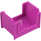 Duplo Donkerroze Cot (4886)