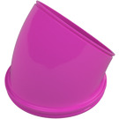 Duplo Dark Pink Curved Elbow Pipe (31195)