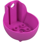 Duplo Ciemno różowy Gondola z Rotation Pin (29306)