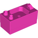 Duplo Rosa oscuro Kitchen Sink 2 x 4 x 1.5 (6473)