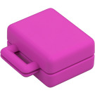 Duplo Dark Pink Suitcase without Logo (20302)