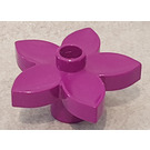 Duplo Dark Purple Flower with 5 Angular Petals (6510 / 52639)