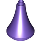 Duplo Violet foncé Steeple Rond 3 x 3 x 3 (16375 / 98237)