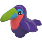 Duplo Dark Purple Toucan with Pink and Purple (52353)