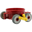 Duplo Dark Red Gym Cart Base